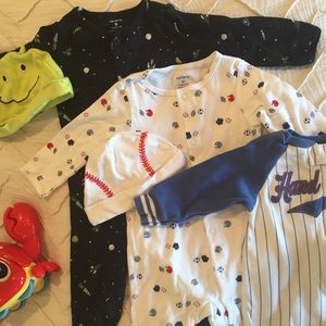 Carters Pajamas with Feet